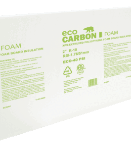 ECO XPS-40 1 in. x 48 in. x 96 in. Sheep lap – rigid foam insulation